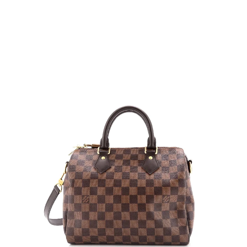 Louis Vuitton Twist bags with the iconic LV - turnlock closureSpeedy Bandouliere Bag Damier 25