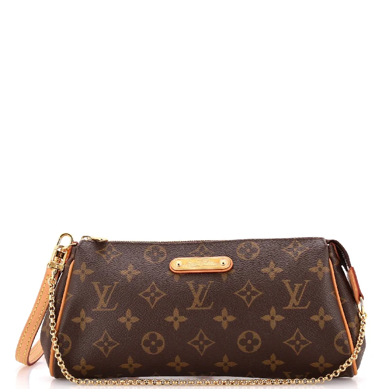 Ladies Louis Vuitton handbags with a detachable coin purse insideEva Handbag Monogram Canvas