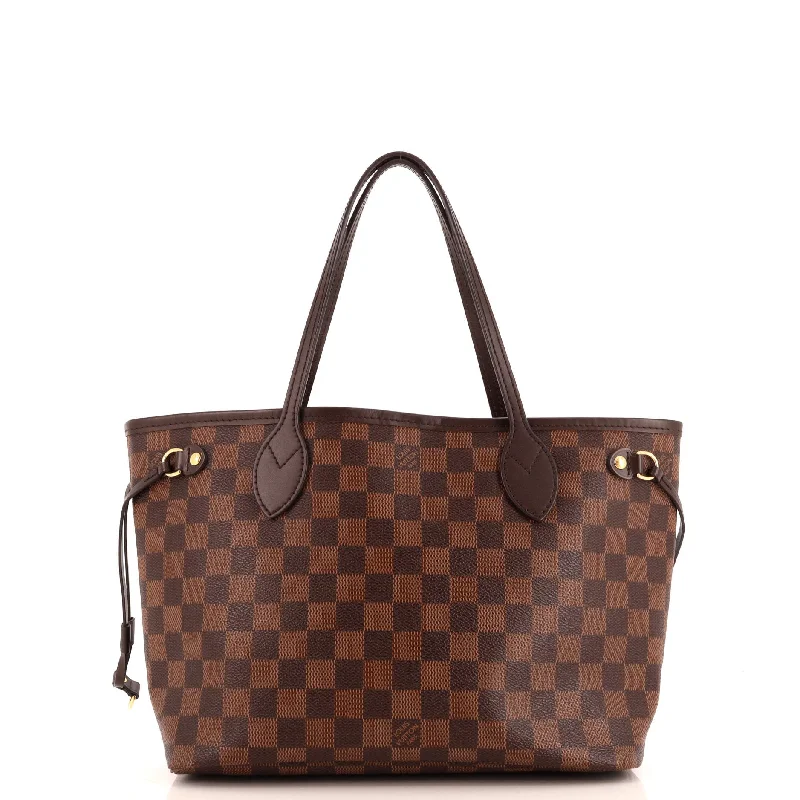 Louis Vuitton backpacks with a sleek, minimalist design for styleNeverfull NM Tote Damier PM