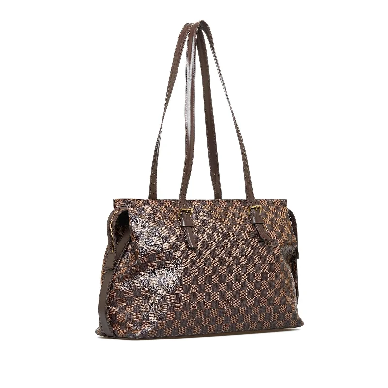 Louis Vuitton Capucines bags with smooth calfskin leather for luxuryLouis Vuitton Damier Ebene Chelsea (isGcWF)