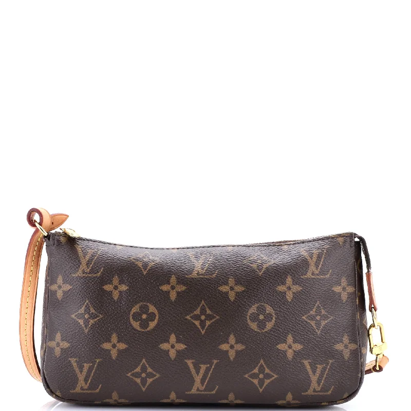 Louis Vuitton Alma bags with a monogram - embossed leather surfacePochette Accessoires NM Monogram Canvas