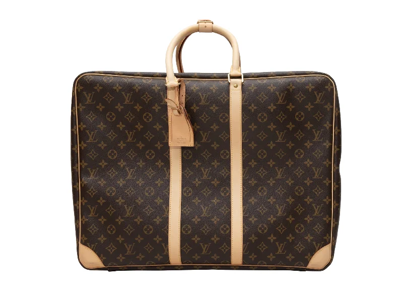 Louis Vuitton bags with a front - flap pocket for quick - access itemsBrown Louis Vuitton Monogram Large Soft Trunk