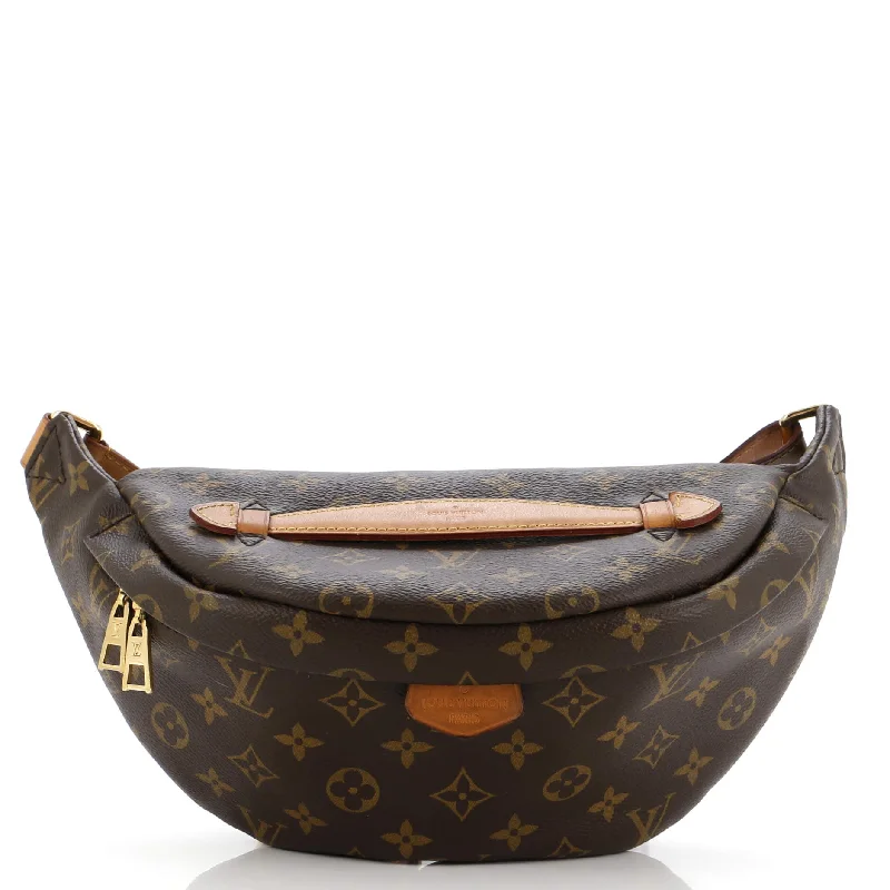 Louis Vuitton crossbody bags in a bold red color for a statementBum Bag Monogram Canvas