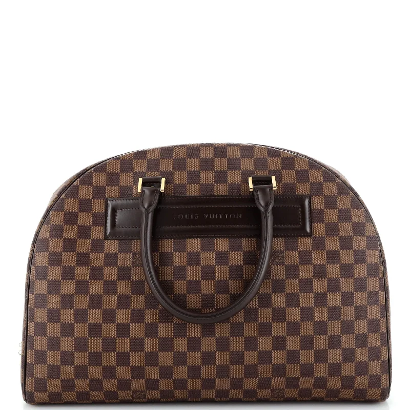 Louis Vuitton bags with a snap - button closure and a decorative charm for styleNolita Handbag Damier 24 Heures