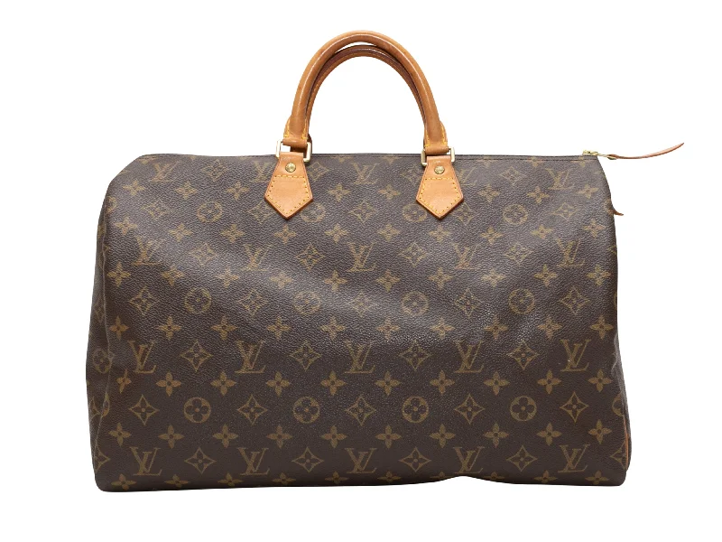 Louis Vuitton Twist bags with the iconic LV - turnlock closureBrown Louis Vuitton Monogram Speedy 40