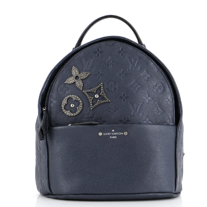 Ladies Louis Vuitton shoulder bags with a single - handle silhouetteSorbonne Backpack Pins Monogram Empreinte Leather