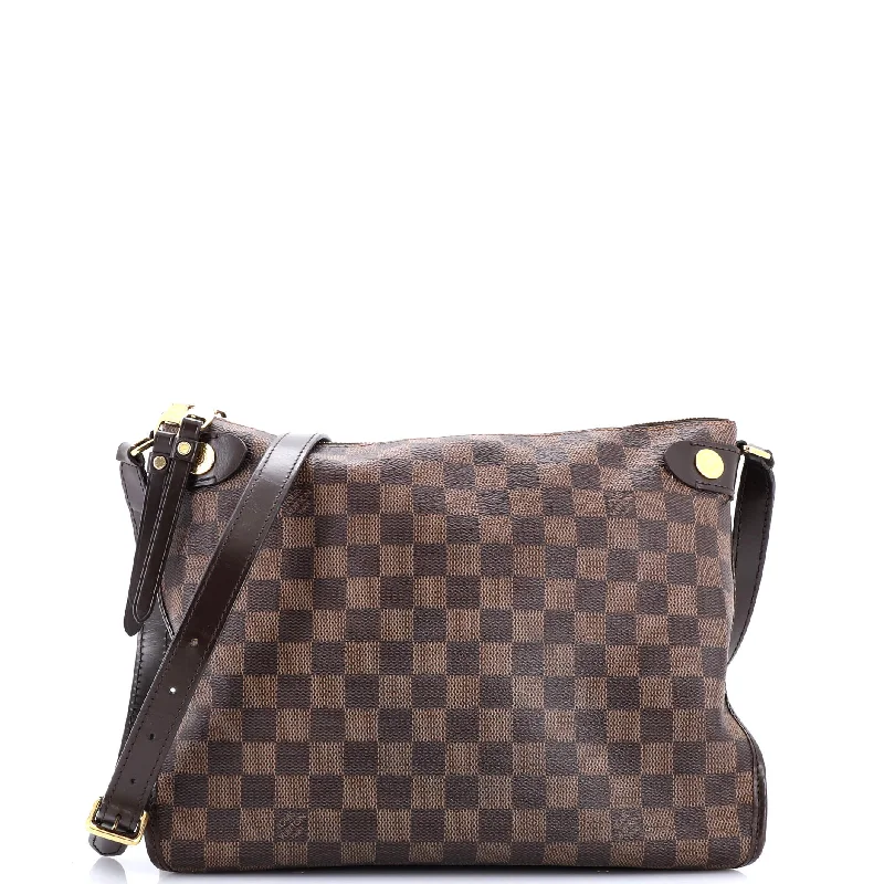 Louis Vuitton bags with a chain - link trim and a leather body for a modern edgeDuomo Messenger Bag Damier