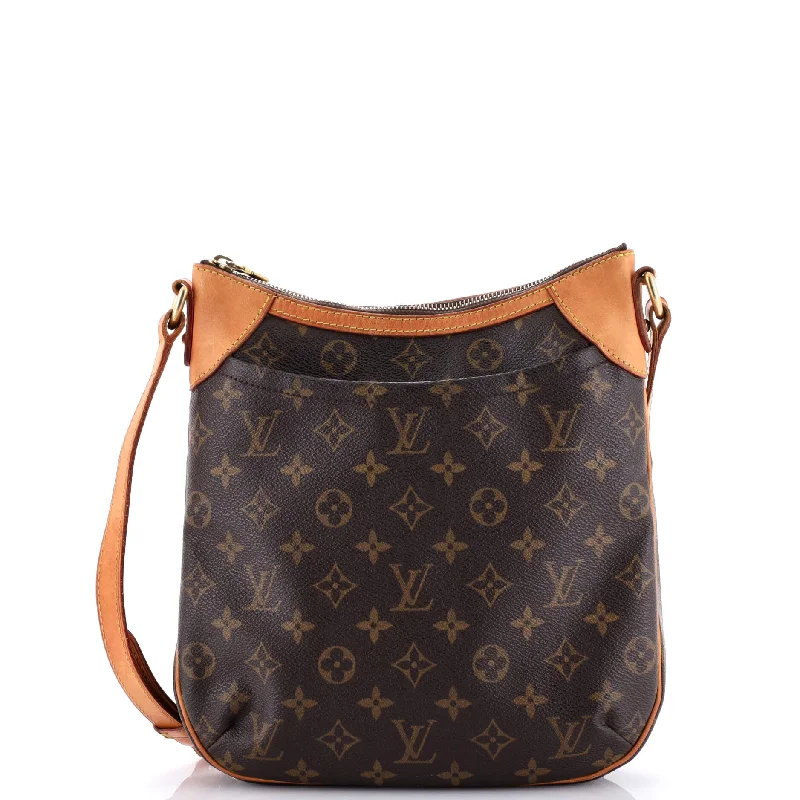 Louis Vuitton tote bags with a water - resistant coating for outdoor useOdeon Handbag Monogram Canvas PM