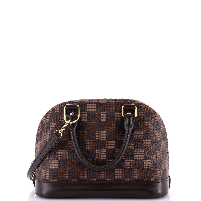 Louis Vuitton bags with a detachable mobile phone holder for convenienceAlma Handbag Damier BB