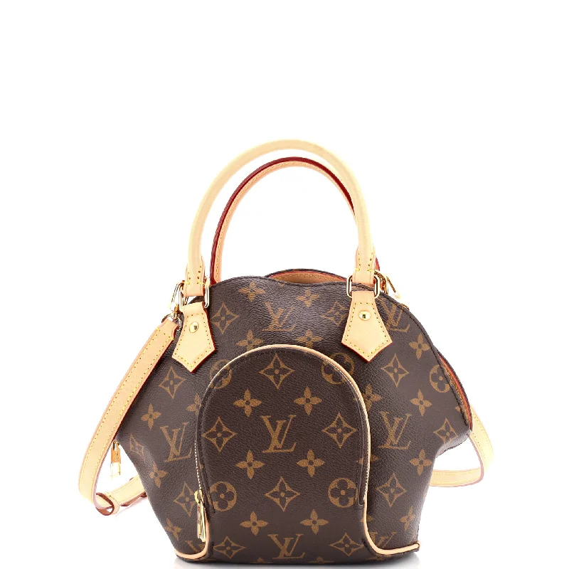 Ladies Louis Vuitton Capucines bags with a detachable shoulder strapEllipse NM Bag Monogram Canvas PM