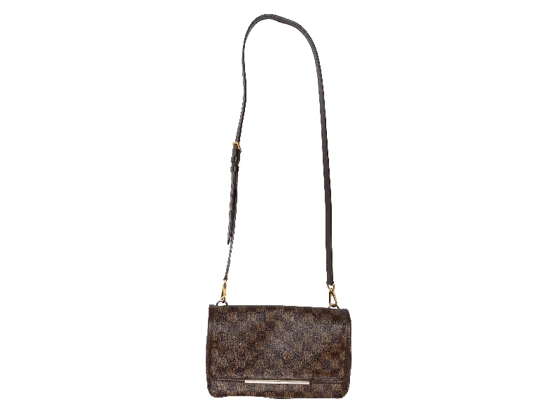 Medium - sized Louis Vuitton tote bags for work and shoppingBrown Louis Vuitton Damier Ebene Hoxton PM Crossbody Bag