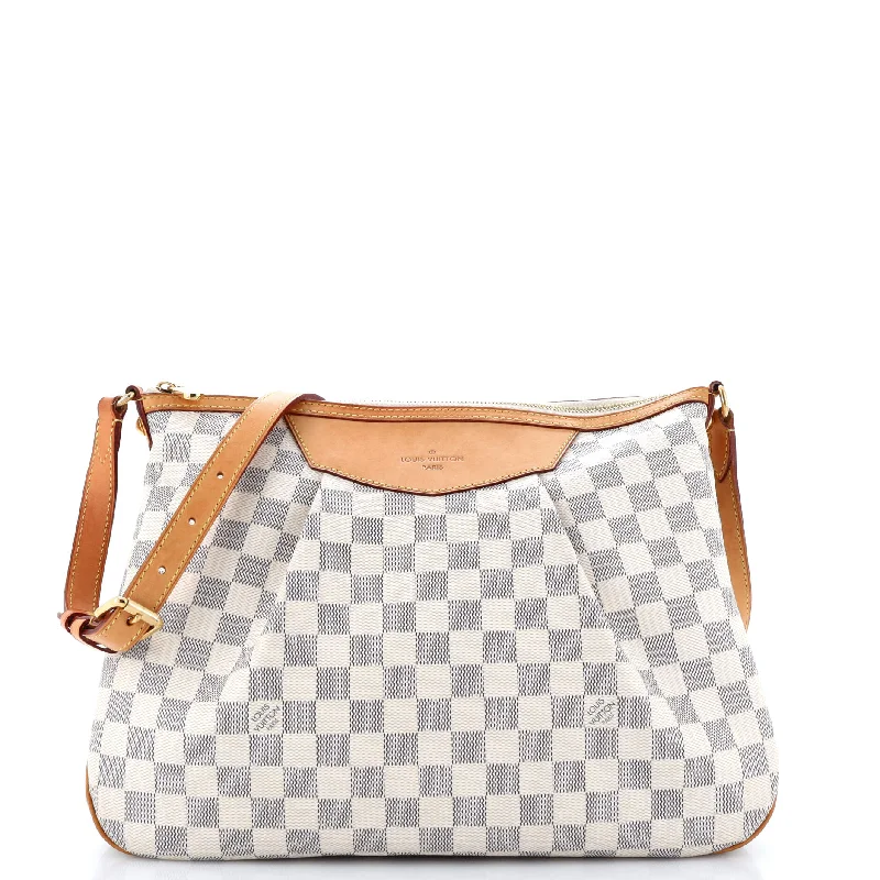 Louis Vuitton bags with a zip - around closure for enhanced securitySiracusa Handbag Damier MM