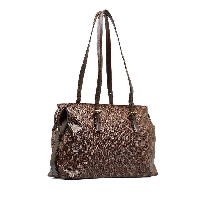 Louis Vuitton bags with a detachable mobile phone holder for convenienceLouis Vuitton Damier Ebene Chelsea (vQB0mU)