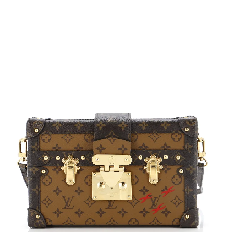 Louis Vuitton Twist bags with the iconic LV - turnlock closurePetite Malle Handbag Reverse Monogram Canvas