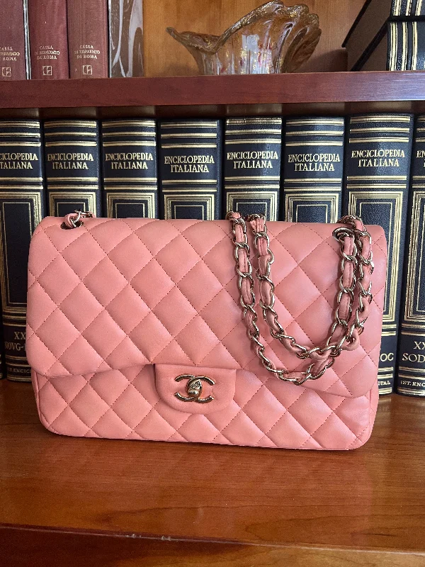 Chanel Colorful Handbag for Spring OutfitsChanel Classic Flap Jumbo