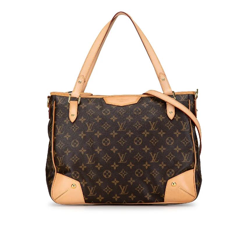 Louis Vuitton bags with a zippered interior pocket for better organizationBrown Louis Vuitton Monogram Estrela MM Satchel