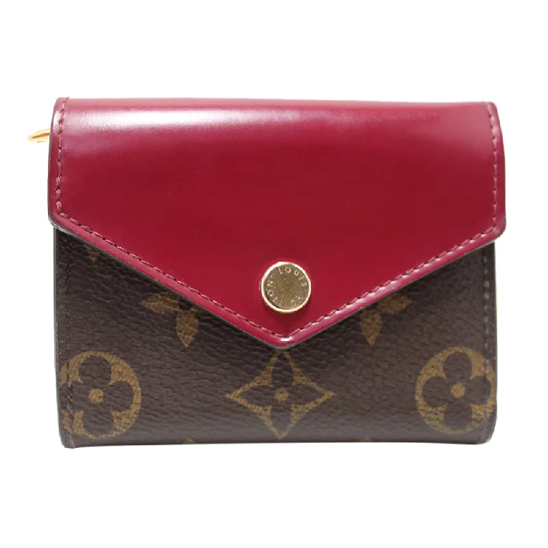 Louis Vuitton Alma bags with a leather - wrapped handle for a luxurious feelAuthentic Louis Vuitton Classic Monogram Fuchsia Victorine Wallet