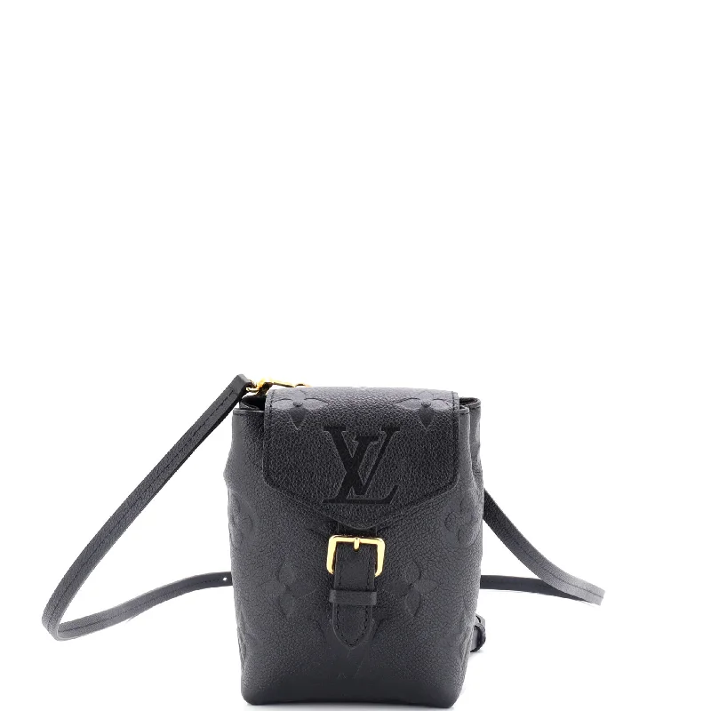 Louis Vuitton bags with a detachable mobile phone holder for convenienceTiny Backpack Monogram Empreinte Giant