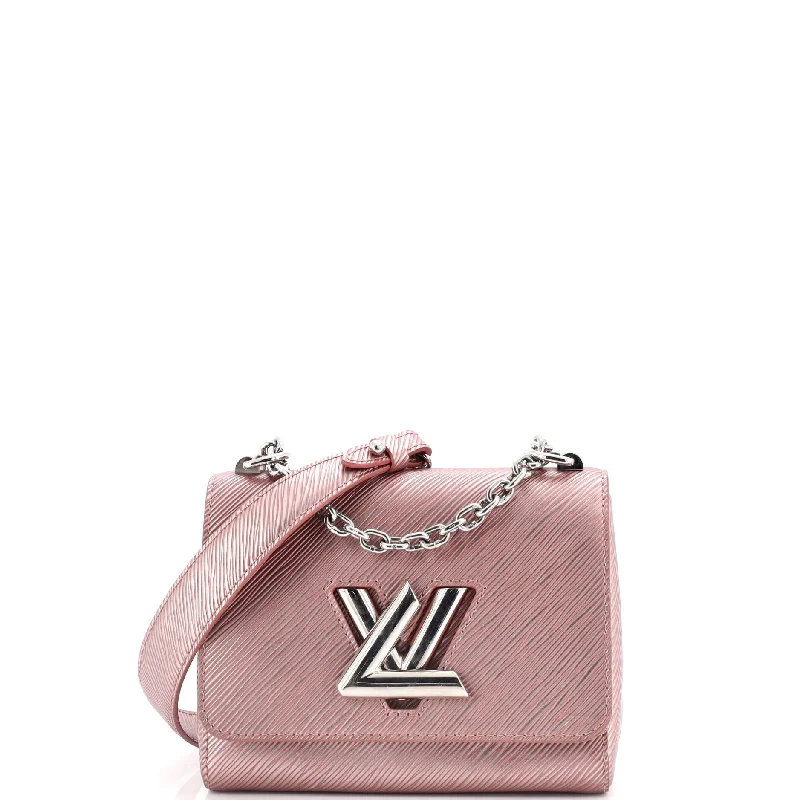 Louis Vuitton crossbody bags with a printed floral pattern for femininityTwist Handbag Epi Leather PM