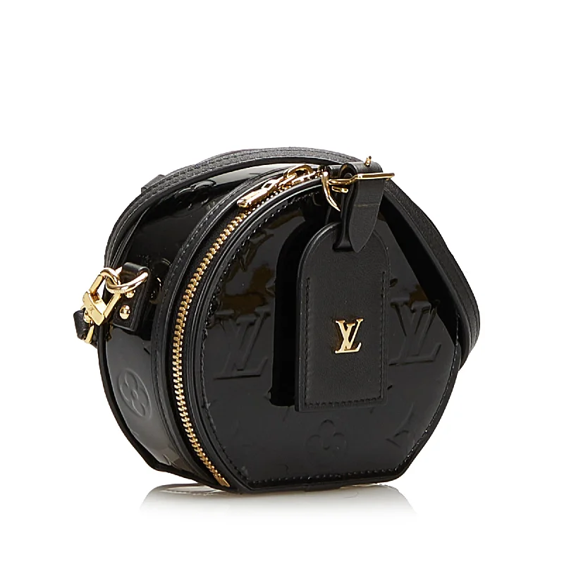 Louis Vuitton Speedy bags in monogram canvas for a classic lookBlack Louis Vuitton Vernis Mini Boite Chapeau Souple Crossbody Bag