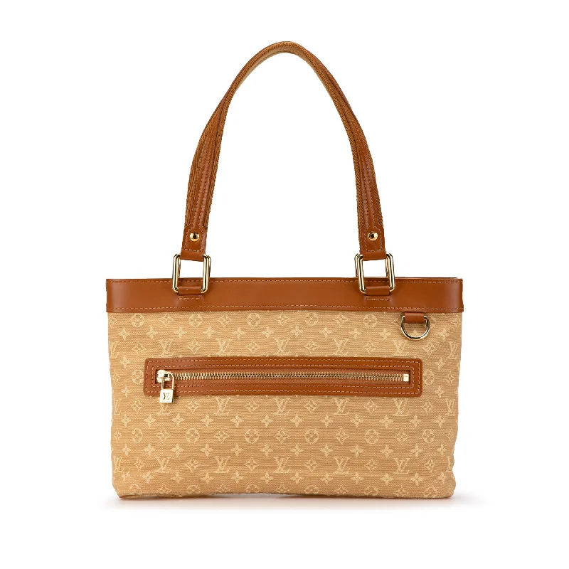 Louis Vuitton Capucines bags with smooth calfskin leather for luxuryTan Louis Vuitton Monogram Mini Lin Lucille PM Handbag