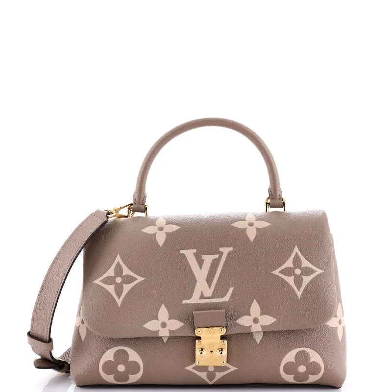 Louis Vuitton crossbody bags with a keychain holder for practicalityMadeleine Handbag Bicolor Monogram Empreinte Giant MM