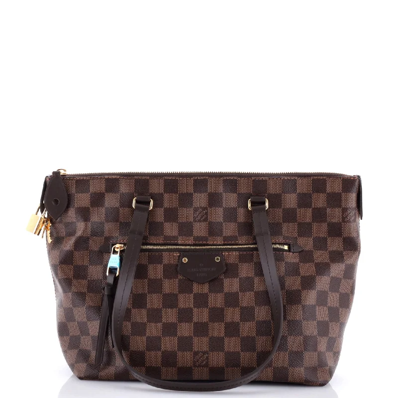 Louis Vuitton backpacks with a padded back panel for comfort during long - wearIena Tote Damier PM