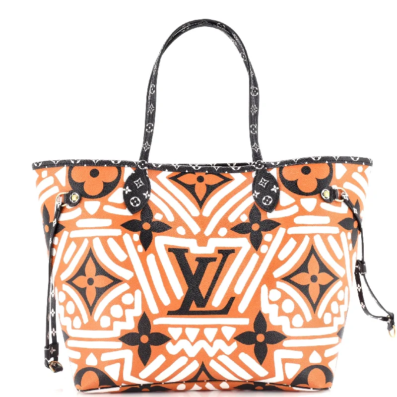 Louis Vuitton handbags with a patent - leather finish for a shiny lookNeverfull NM Tote Limited Edition Crafty Monogram Giant MM