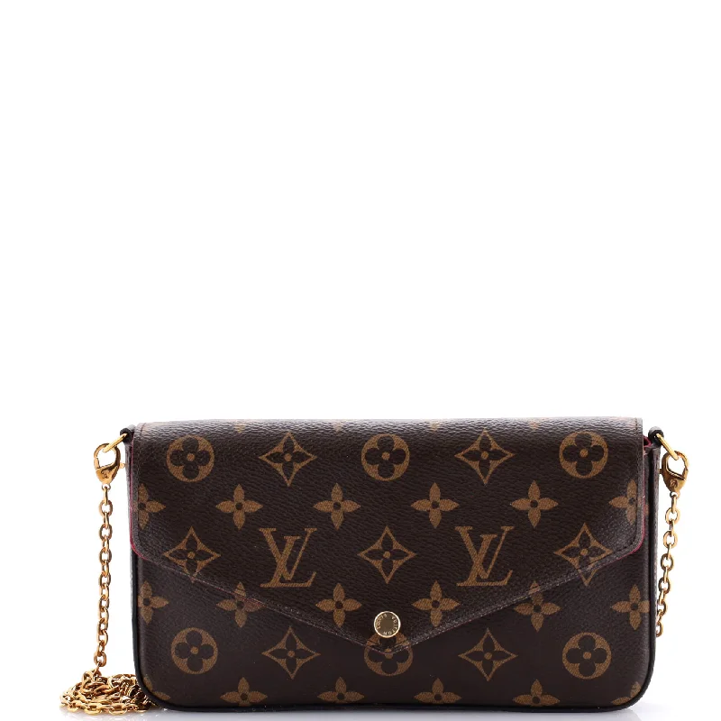 Louis Vuitton Alma bags with a detachable shoulder strap for versatilityFelicie Pochette Monogram Canvas