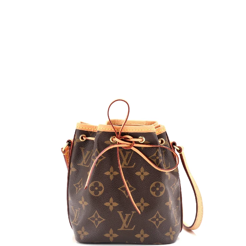 Louis Vuitton crossbody bags with adjustable shoulder straps for comfortNoe Handbag Monogram Canvas Nano