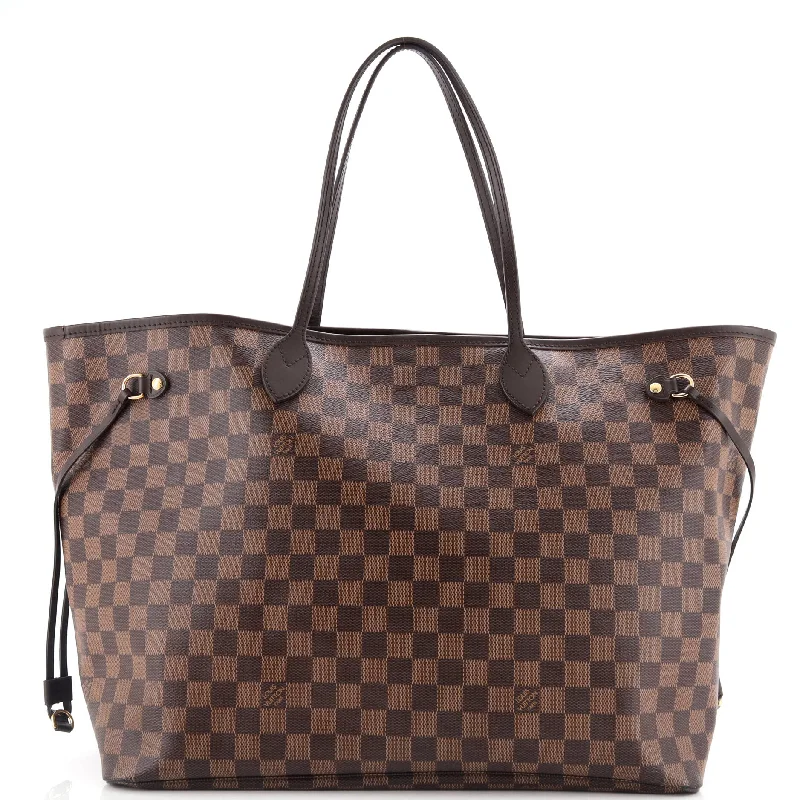 Louis Vuitton backpacks with a padded laptop compartment for travelNeverfull NM Tote Damier GM