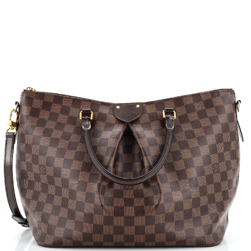 Louis Vuitton handbags with a metal - framed clasp for durabilitySiena Handbag Damier GM