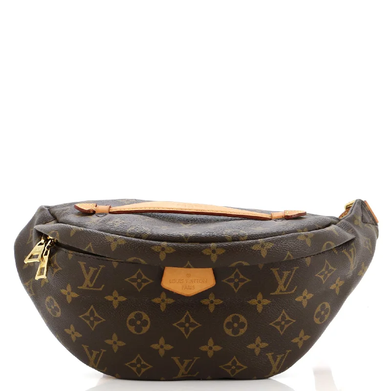 Louis Vuitton bags with a zip - around closure for enhanced securityBum Bag Monogram Canvas