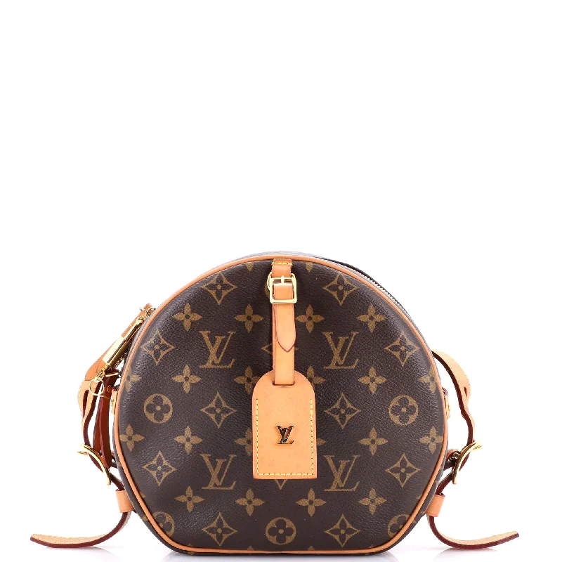 Louis Vuitton backpacks with a hidden back pocket for securityBoite Chapeau Souple Bag Monogram Canvas MM