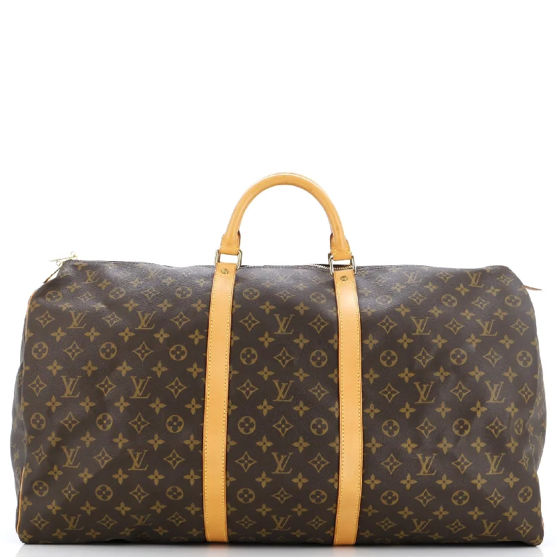 Louis Vuitton Alma bags with a detachable shoulder strap for versatilityKeepall Bag Monogram Canvas 60