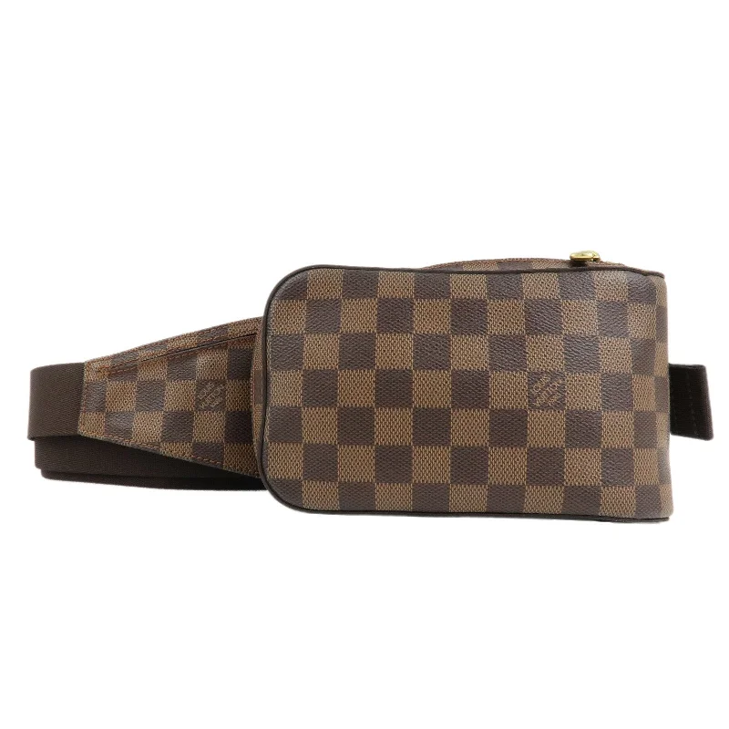 Medium - sized Louis Vuitton tote bags for work and shoppingLouis Vuitton Damier Geronimos Body Bag Waist Bag N51994