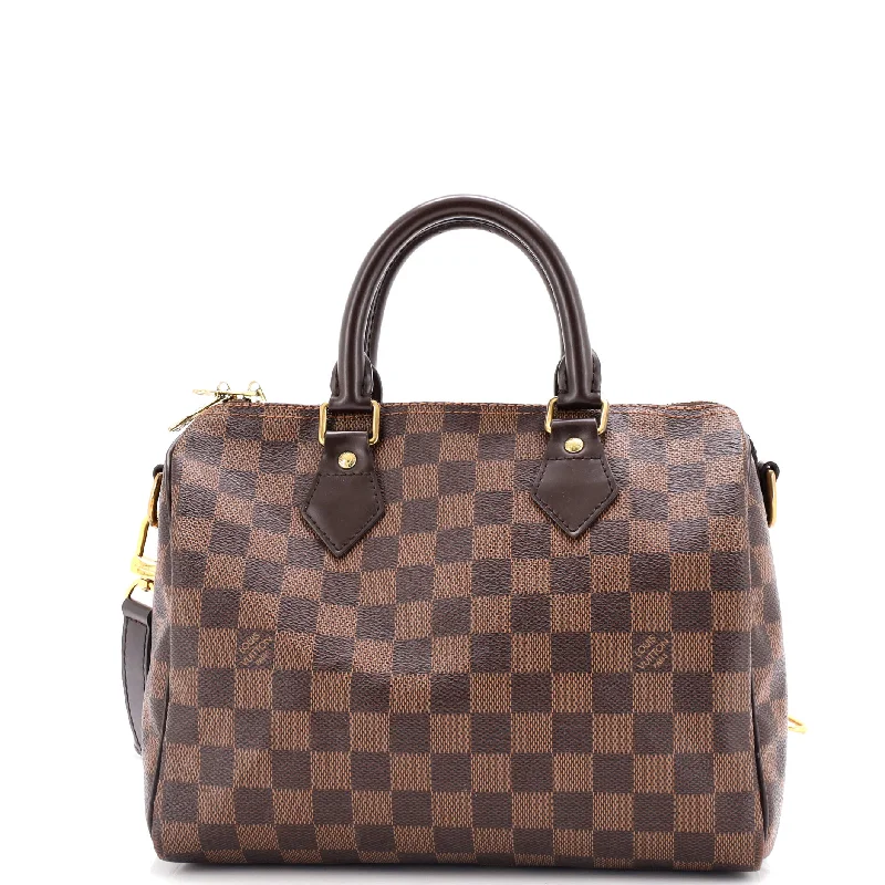 Louis Vuitton Twist bags with the iconic LV - turnlock closureSpeedy Bandouliere Bag Damier 25