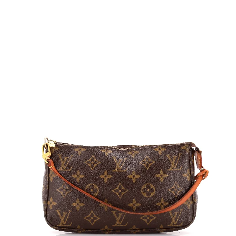 Ladies Louis Vuitton shoulder bags with a tassel decoration for charmPochette Accessoires NM Monogram Canvas