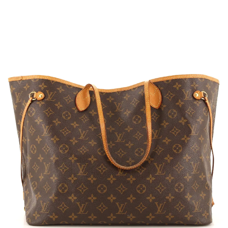 Louis Vuitton tote bags with a double - handle and shoulder - strap optionNeverfull NM Tote Monogram Canvas GM