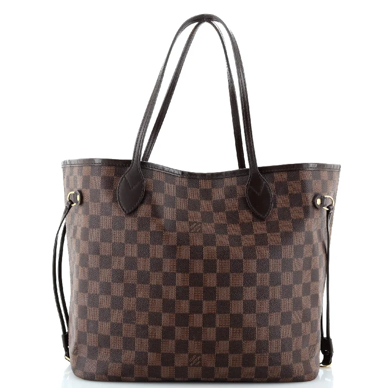 Louis Vuitton tote bags with a spacious interior and multiple pocketsNeverfull NM Tote Damier MM