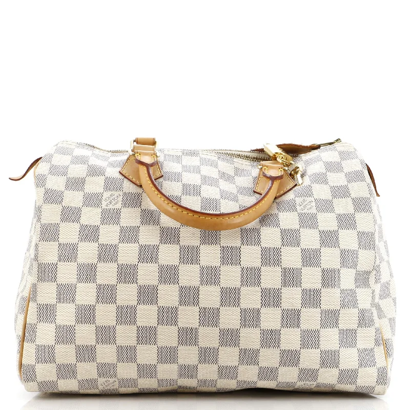 Louis Vuitton bags with a magnetic snap closure for easy accessSpeedy Handbag Damier 30