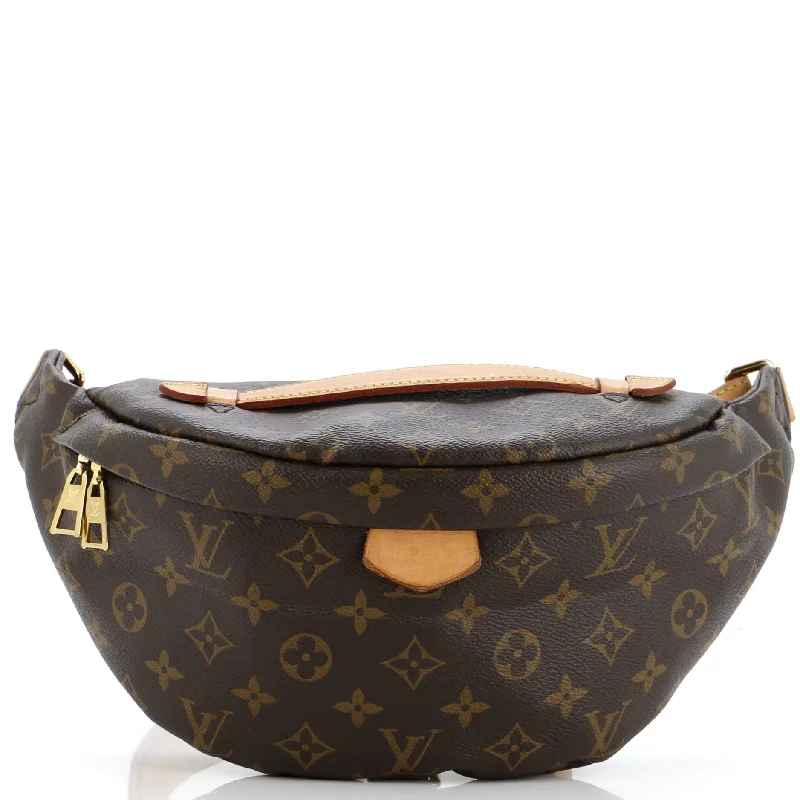 Ladies Louis Vuitton Capucines bags with gold - toned hardwareBum Bag Monogram Canvas