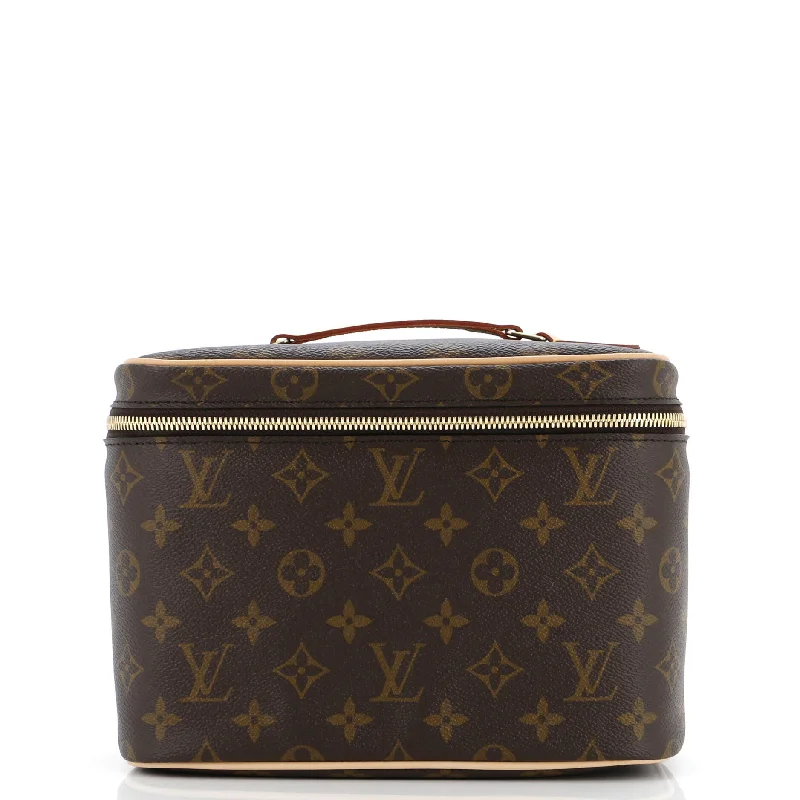 Louis Vuitton bags with a front - flap pocket for quick - access itemsNice Vanity Case Monogram Canvas BB