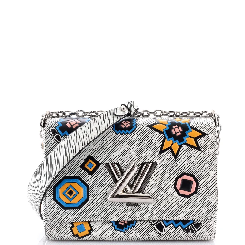 Louis Vuitton crossbody bags with a woven leather strap for textureTwist Handbag Limited Edition Azteque Epi Leather MM