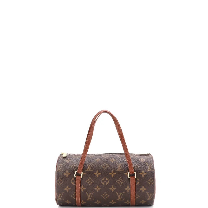 Louis Vuitton handbags with a back - zip pocket for storing valuablesPapillon Handbag Monogram Canvas 26