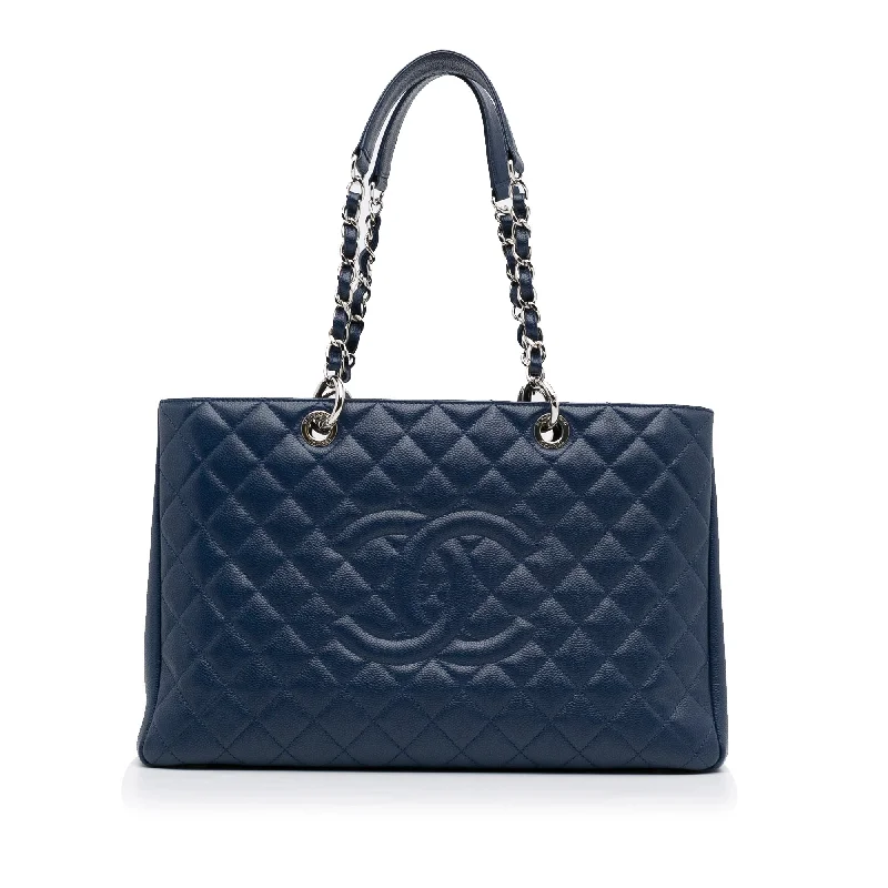 Chanel Colorful Handbag for Spring OutfitsChanel GST Shopper Blue Caviar