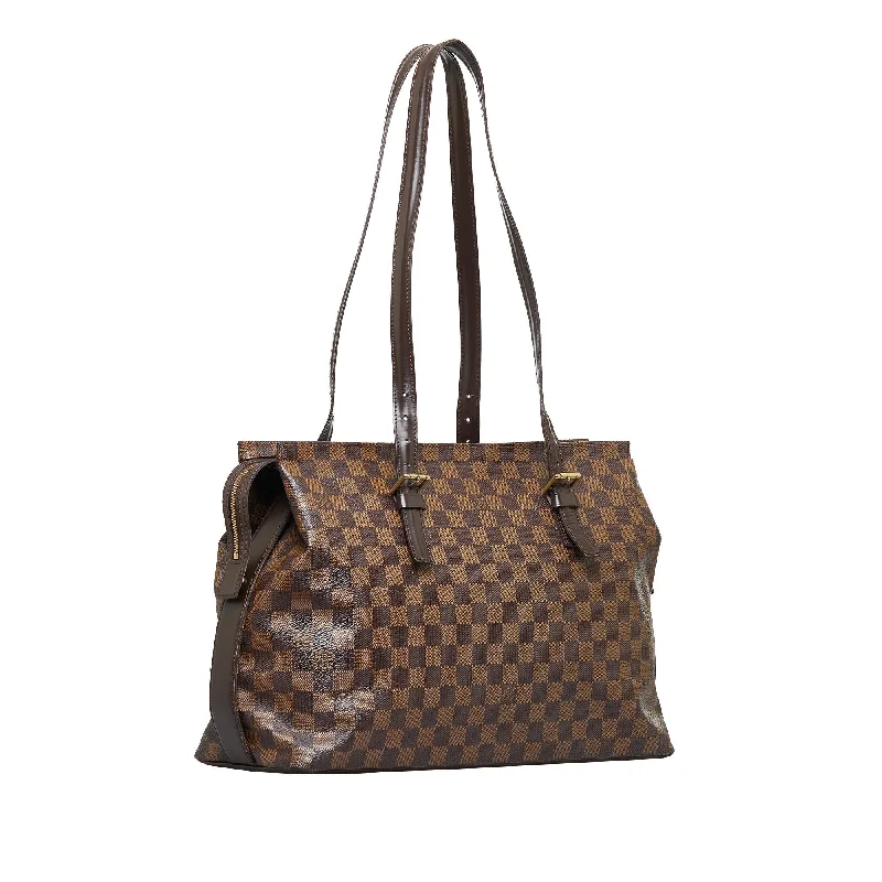 Ladies Louis Vuitton Capucines bags with a detachable shoulder strapLouis Vuitton Damier Ebene Chelsea (WTVDEh)