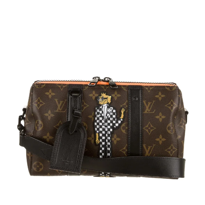 Louis Vuitton handbags with a beaded trim for a touch of glamourBrown Louis Vuitton Monogram Zoom With Friends City Keepall Crossbody Bag