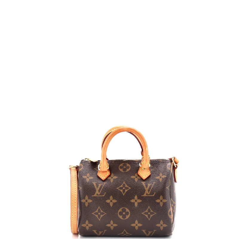 Louis Vuitton Twist bags with the iconic LV - turnlock closureSpeedy Bandouliere Bag Monogram Canvas Nano