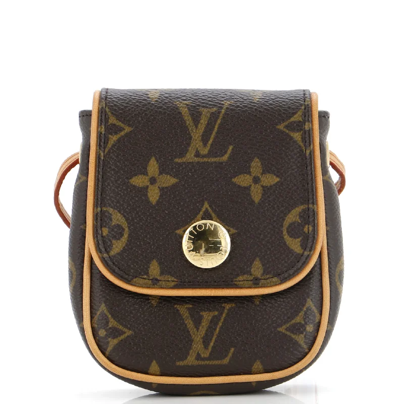 Louis Vuitton Alma bags with a leather - wrapped handle for a luxurious feelCancun Pochette Monogram Canvas